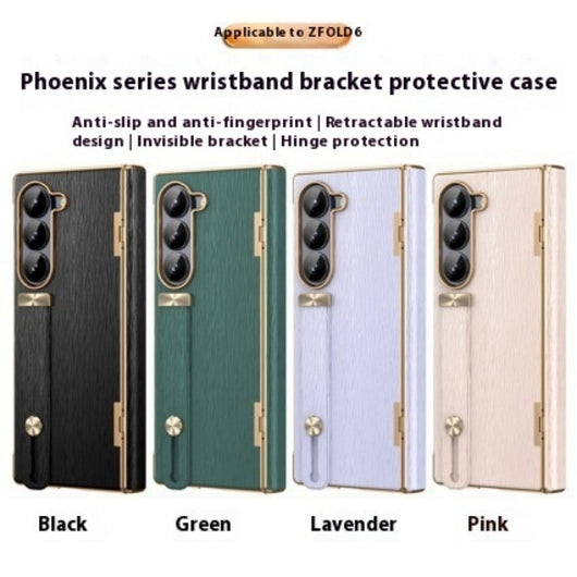 Funda Protectora Samsung Galaxy Z Fold 6 con Soporte de Bisagra Reforzado