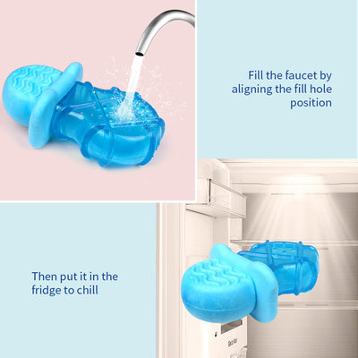 Paletas Refrescantes para Perros - Juego de Juguetes Masticables con Gel Refrigerante - Image 5
