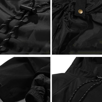 Chamarra Retro con Bloques de Color para Otoño e Invierno - Estilo Urbano para Hombre - Image 10