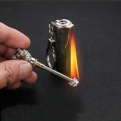 Encendedor Metálico Recargable con Llave - Resistente 10,000 Usos - Image 23