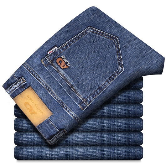 Jeans Rectos Sueltos de Seda de Hielo para Verano - Image 6