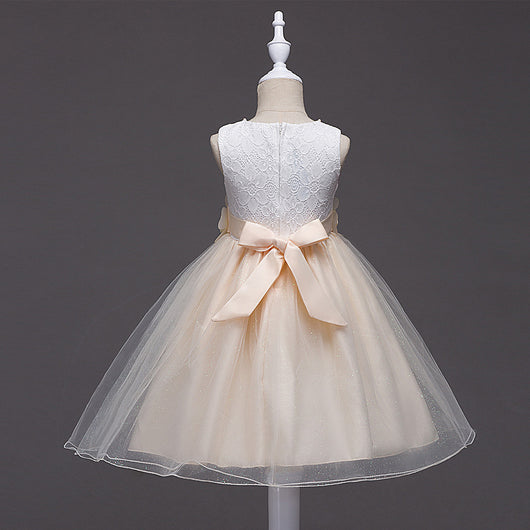 Vestido de Gasa para Niñas - Perfecto para Cumpleaños y Ocasiones Especiales - Image 4