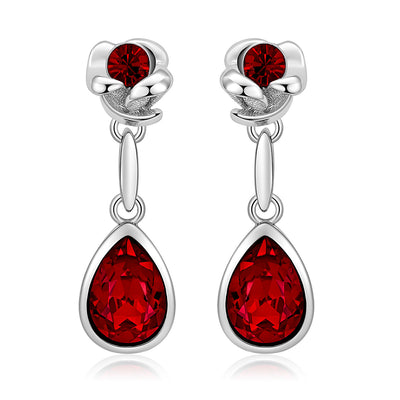 Aretes de Rosa Europeos y Americanos - Diseño Minimalista y Elegante - Image 8