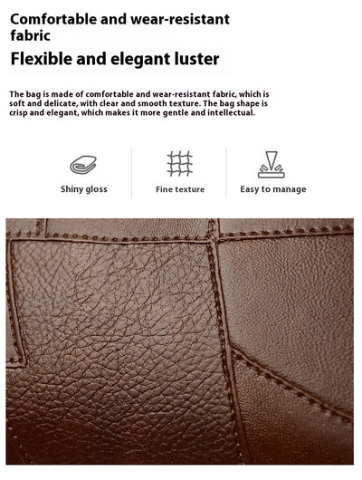Bolso de Hombro Mujer Grande Estilo Urbano Minimalista con Capacidad Expandible - Image 15
