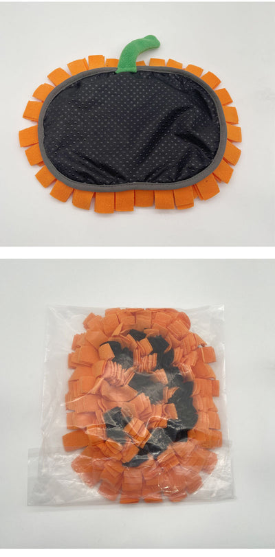 Tapete Olfativo para Perros Diseño Calabaza - Enriquecimiento Mental y Control de Velocidad - Image 7
