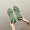 Sandalias Romanas Planas Dobles