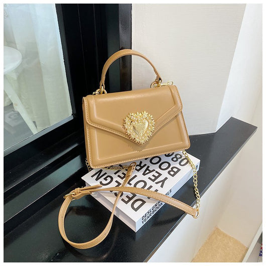 Bolso Cuadrado Portátil con Doble Compartimento Abatible - Image 7