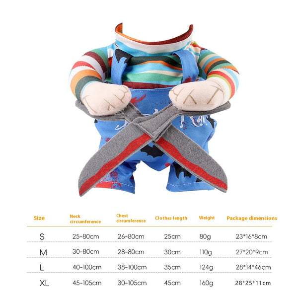 Disfraz de Halloween para Mascotas - Traje de Tijeras Ajustable para Perros y Gatos - Image 10
