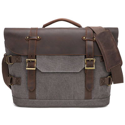 Bolsa Mensajero de Lona para Hombre - Estilo Casual - Image 5