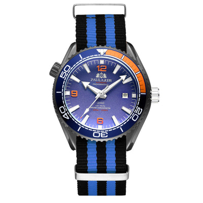 Reloj Mecánico Automático con Esfera Luminosa y Correa Canvas para Hombre - Image 10