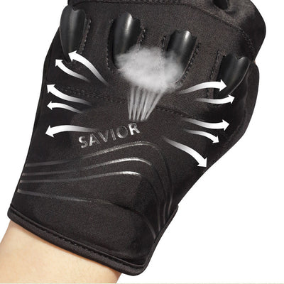 Guantes sin Dedos con Luz LED para Montañismo y Actividades Outdoor - Image 10