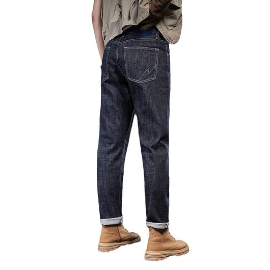 Pantalones Vaqueros Slim Rectos Clásicos para Hombre - Image 5