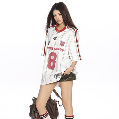 Playera Deportiva Casual para Mujer - Estilo Trendy de Manga Corta - Image 7