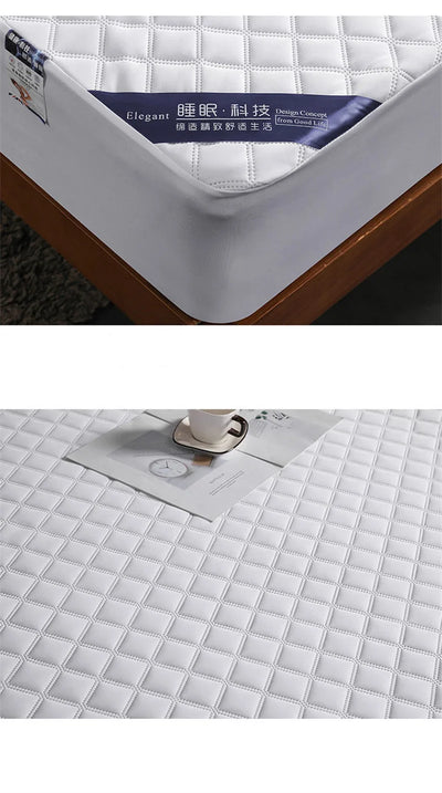 Protector de Colchón Acolchado Impermeable Ajustable Antideslizante - Image 14