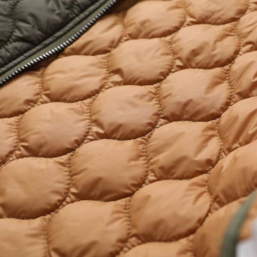 Chaqueta Acolchada de Algodón y Nylon para Mujer - Diseño Primavera - Image 16