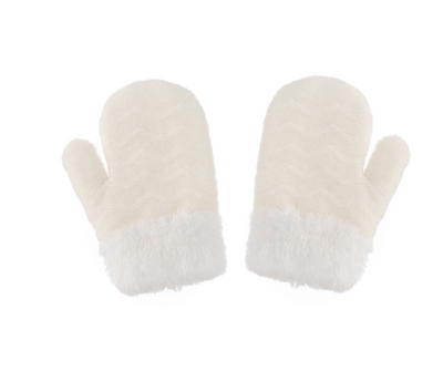Conjunto de Gorro con Orejeras y Guantes de Lana para Niños en Color Sólido - Image 15