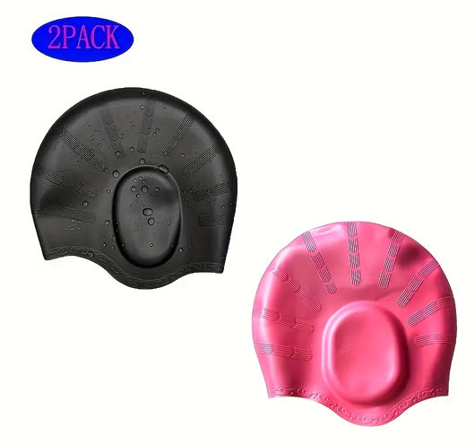 Gorro de Natación Impermeable para Adultos - Cabello Largo - Image 10