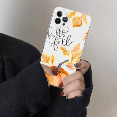 Funda para Celular Pareja Halloween Calabaza Luminosa - Image 3