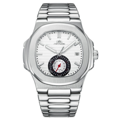 Reloj de Acero Inoxidable para Hombre con Correa de Malla - Image 10