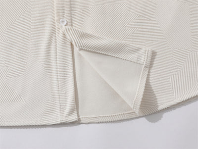 Camisa Suelta de Bolsillos y Color Sólido para Hombre - Image 19