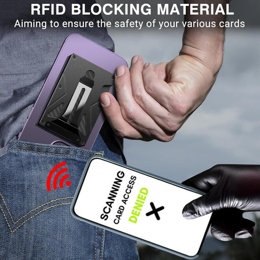 Billetera de Metal con Protección RFID Anti-robo - Image 8