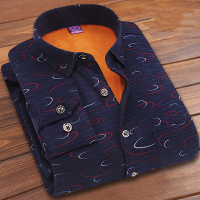 Suéter Tejido Grueso con Forro de Terciopelo para Hombre - Manga Larga Calidez Premium - Image 20