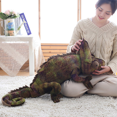 Peluche Camaleón Realista - Juguete Suave de Reptil para Niños - Image 15