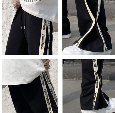 Pantalón Recto Holgado de Largo Completo - Comodidad Casual - Image 13
