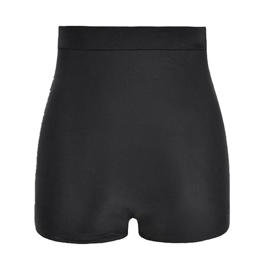 Traje de Baño Mujer Cintura Alta Conservador con Pliegues - Image 4