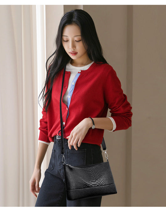 Bolso Bandolera de Cuero Premium - Diseño Versátil y Elegante - Image 12