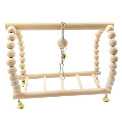 Hamaca para Pájaros con Columpio Creativo, Escalera y Juguetes de Enriquecimiento - Image 5