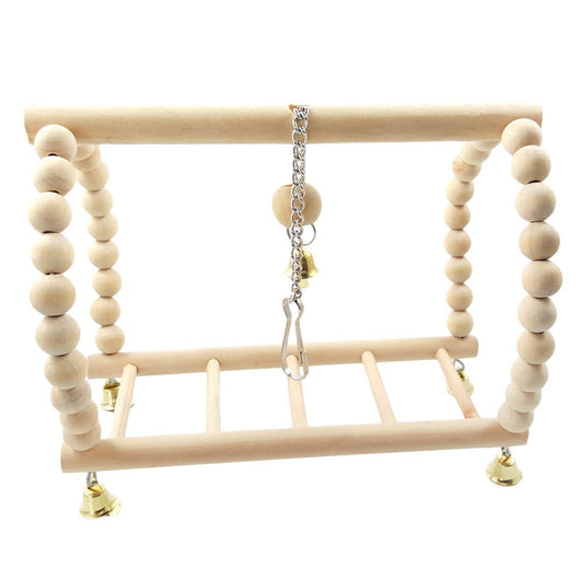 Hamaca para Pájaros con Columpio Creativo, Escalera y Juguetes de Enriquecimiento - Image 5