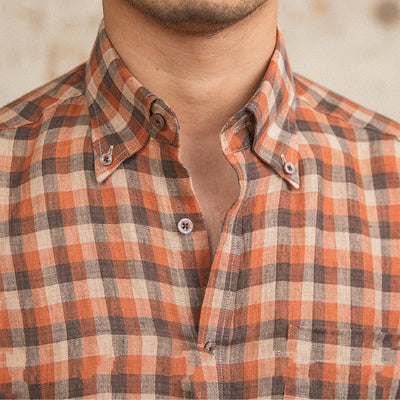 Camisa de Lino Manga Larga Casual Young - Image 9