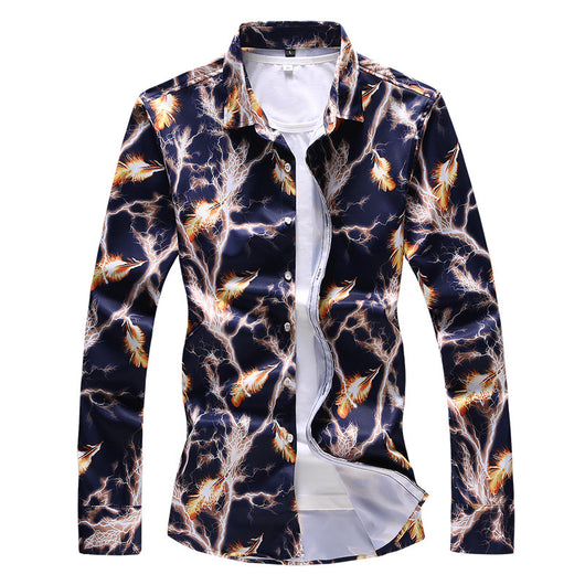 Camisa Estampada de Manga Larga - Image 8