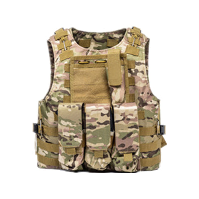 Chaleco Táctico Anfibio MOLLE Camuflaje Multiusos Ligero - Image 6