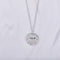 Sterling Plateado 12 Zodiac Plateado Necklace Taurus