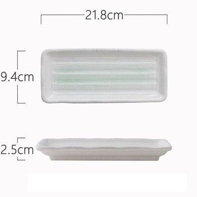 Plato de Cerámica Artesanal para Postres y Sushi Frío - Image 10