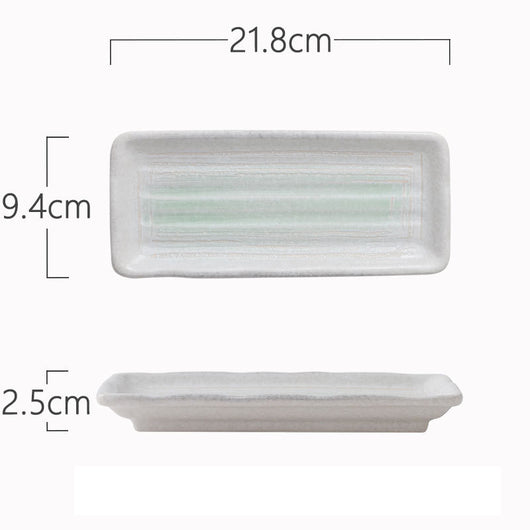 Plato de Cerámica Artesanal para Postres y Sushi Frío - Image 10