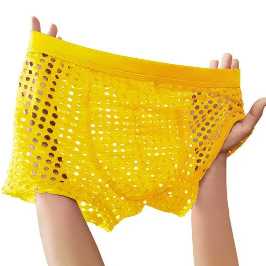 Bóxer Deportivo de Malla Transpirable para Hombre Talla Grande - Image 10