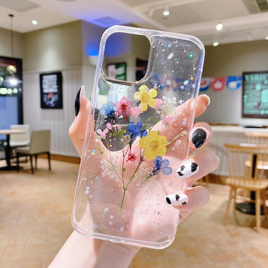 Funda para Celular Floral con Brillo Epoxi - Image 10