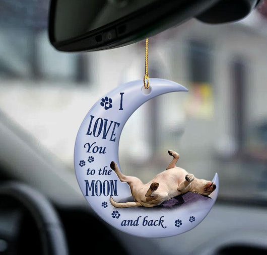 Adorno Colgante Perro Durmiente Ángel - Decoración Acrílica para Hogar y Vehículo - Image 54