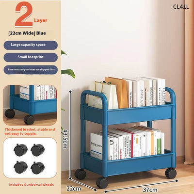 Carrito Organizador Móvil Multiusos de Pisos - Estantería Modular para Dormitorio y Cocina - Image 9
