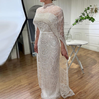 Vestido Largo de Lujo Pearl con Caída Elegante - Image 6