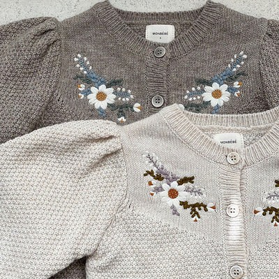 Suéter Abrigo Floral para Bebés y Niños - Image 8