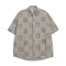 Camisa de Cuadros con Parches Desgastados para Hombre