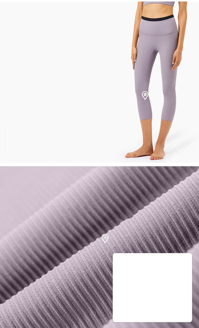 Pantalones Yoga Cintura Alta Ajustados con Detalles en Contraste - Image 21