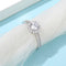 Anillo de Moissanita 0.5 Quilates en Plata 925 Esterlina
