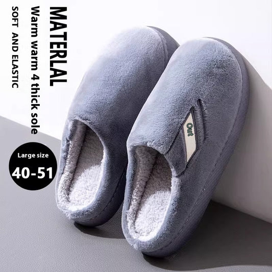 Pantuflas Térmicas de Invierno para Hombre con Suela Antideslizante