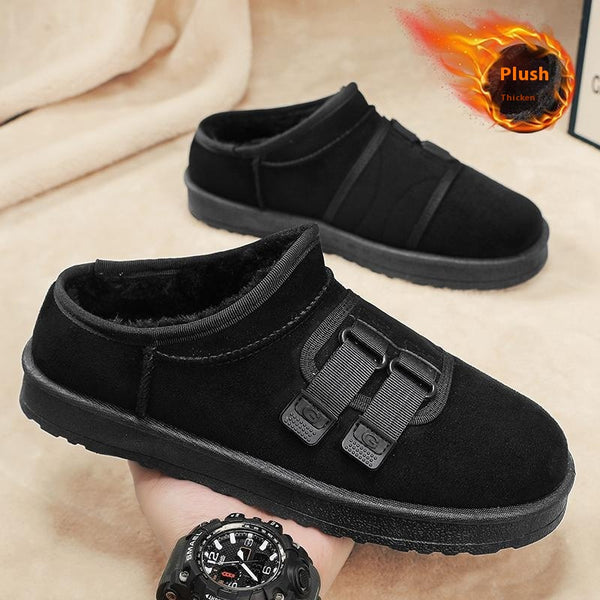Pantuflas de Invierno para Hombre con Forro Polar Acolchado