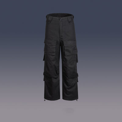 Pantalones Cargo Tipo Cannonball con Bolsillos Amplios para Hombre - Image 10